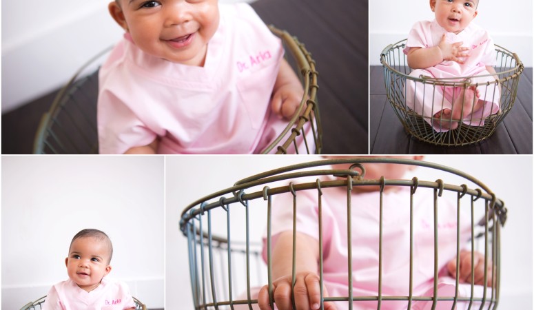 Dr. Aria in Training  {Indianapolis Baby Photographer}