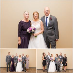 Bride with family by Raindancer Studios Indianapolis Wedding Photographer Jill Howell