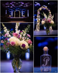 Wedding flowers and church hall by Raindancer Studios Indianapolis Wedding Photographer Jill Howell