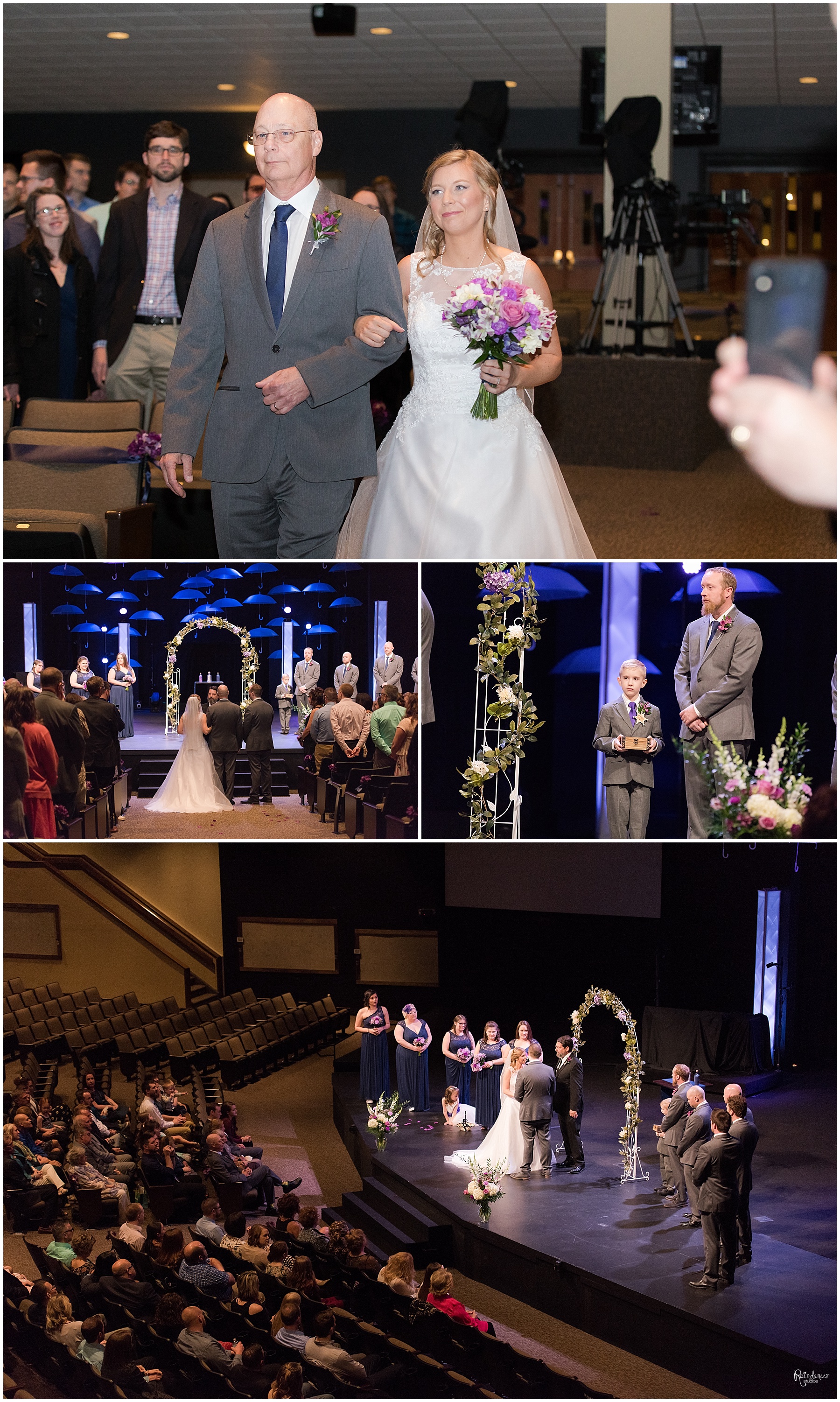 Wedding ceremony by Raindancer Studios Indianapolis Wedding Photographer Jill Howell