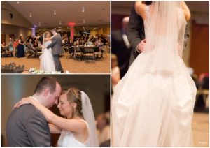 Bride and groom's first dance by Raindancer Studios Indianapolis Wedding Photographer Jill Howell
