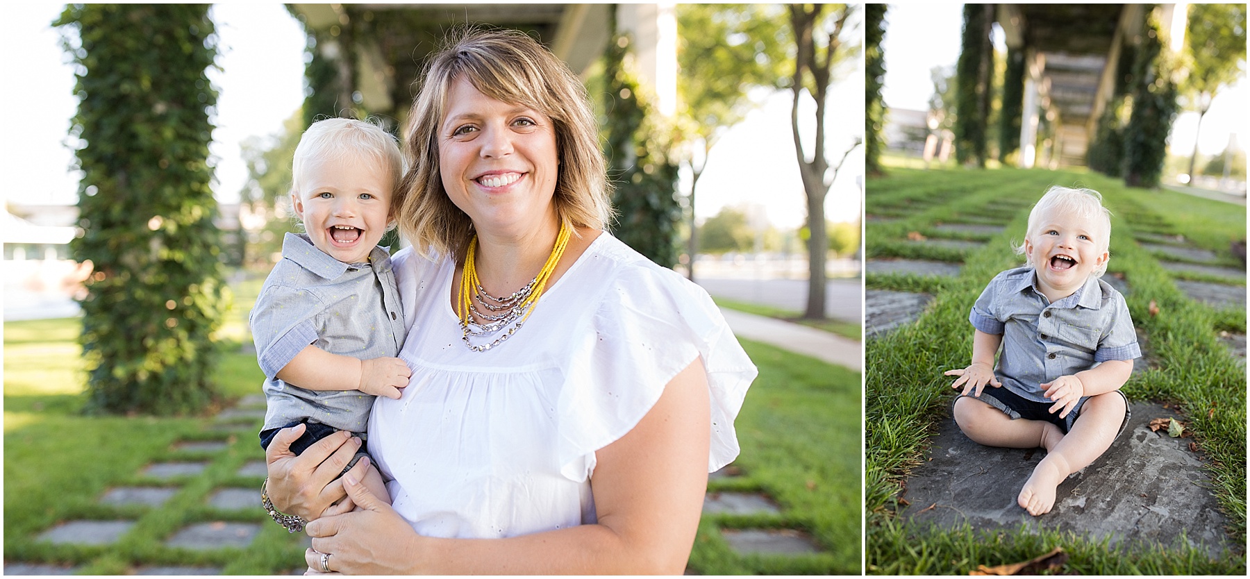 A mother and her one year old baby boy, Columbus Family Photography, Raindancer Studios