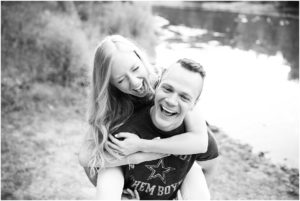 Two people in love, capturing true happiness, Indianapolis Engagement Photographer, Raindancer Studios