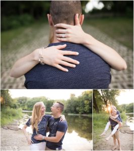 Love the one whom makes your laugh. Indianapolis Engagement Photographer. Raindancer Studios
