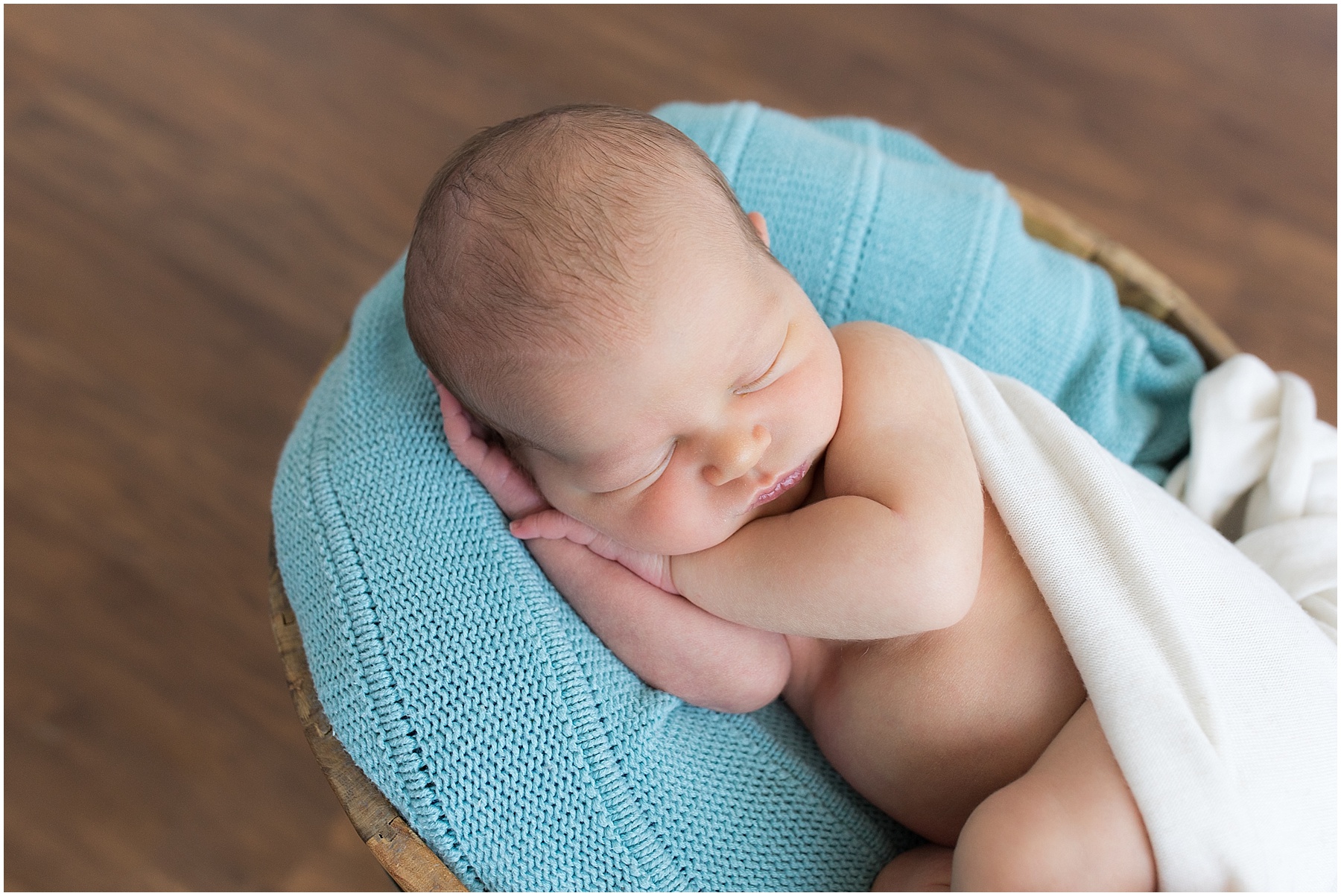 Newborn baby boy sleeping peacefully, Indianapolis Newborn Photography, Raindancer Studios