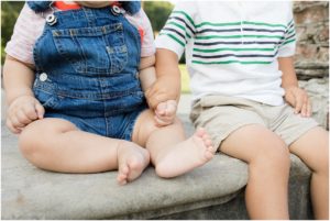 Brother holding baby sisters hand, sibling love. Indianapolis Family Photography, Raindancer Studios